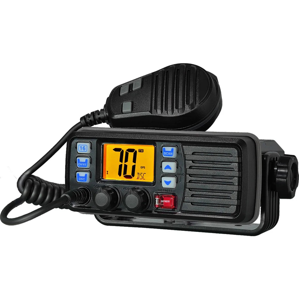 Recent RS-507M With GPS VHF Marine Radio Float Class D Weather Channel with Alert 25W Mobile Walkie Talkie