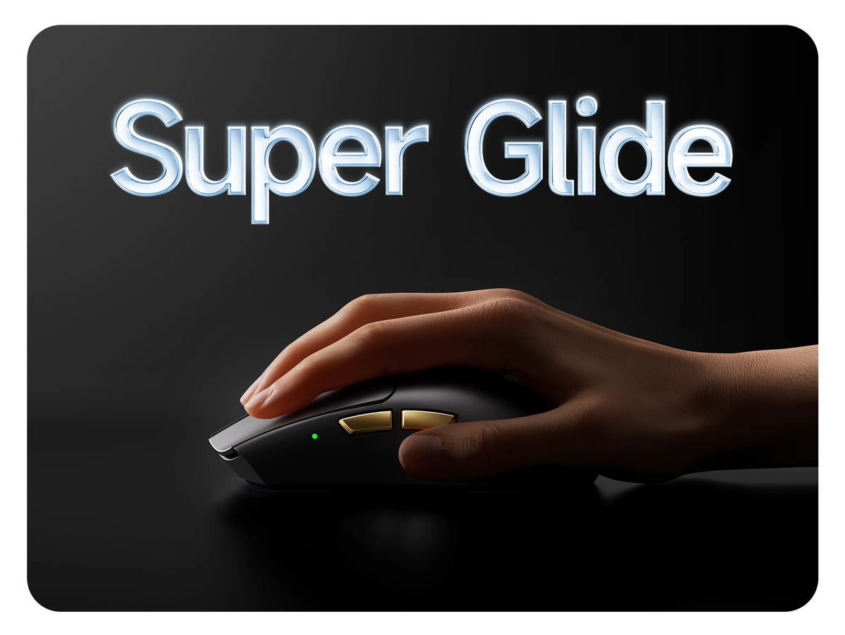 MCHOSE K7 V2 Wireless Gaming Mouse PAW3955 TI Dual 8K Polling Rate 50000DPI Lightweight Magnetic Wireless Charging Dock Esports