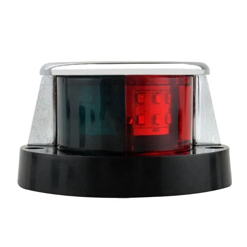 LED Boat Navigation Light Red Green 12V Waterproof Sailing Signal Lamp Marine Yacht Starboard Warning Lights