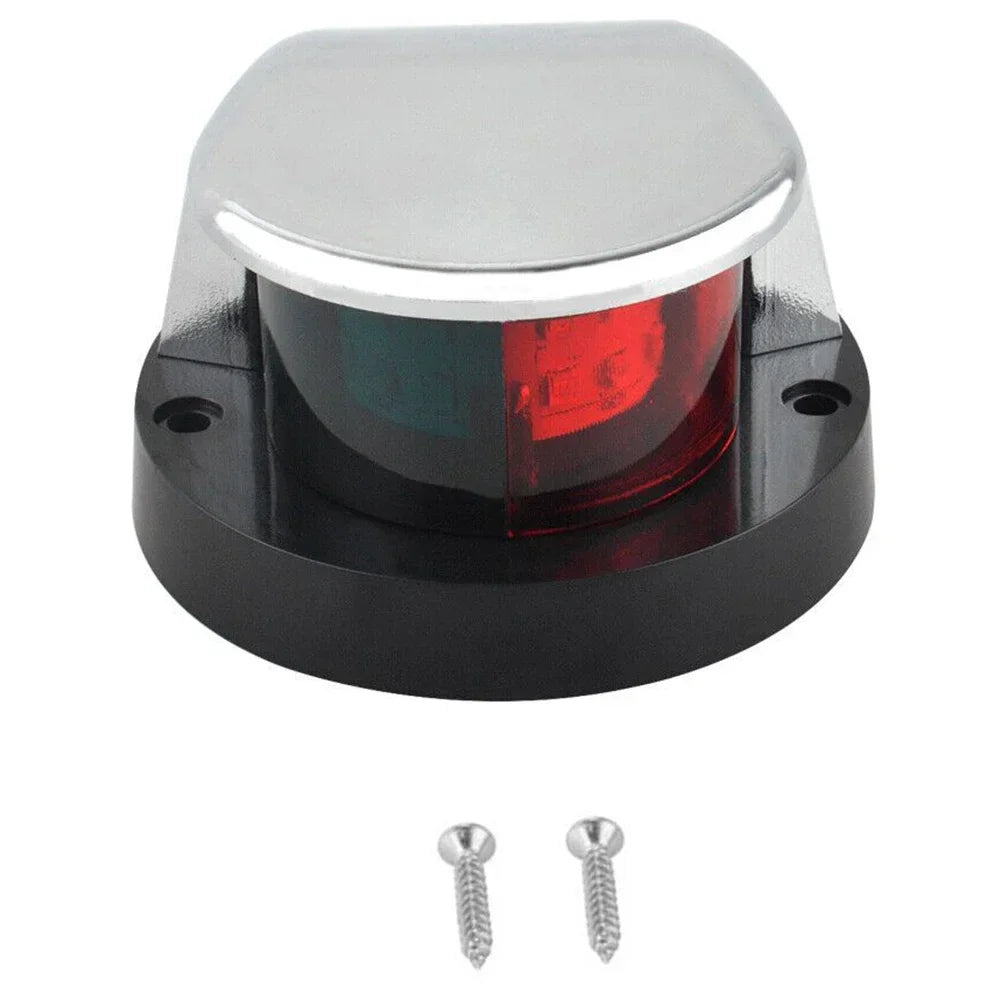 LED Boat Navigation Light Red Green 12V Waterproof Sailing Signal Lamp Marine Yacht Starboard Warning Lights