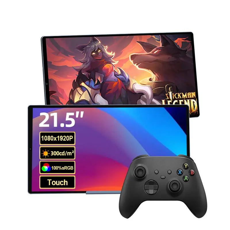 Hot Selling Walk By Me 21.5 Inch Lcd Monitor All in One Tablet Pc 1080P Android 15 Touch Screen Monitor With Camera