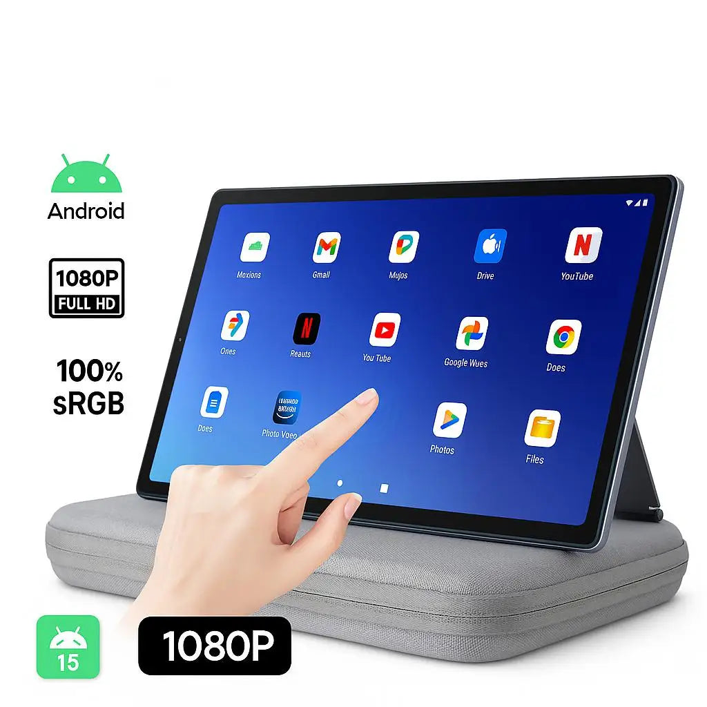 Hot Selling Walk By Me 21.5 Inch Lcd Monitor All in One Tablet Pc 1080P Android 15 Touch Screen Monitor With Camera