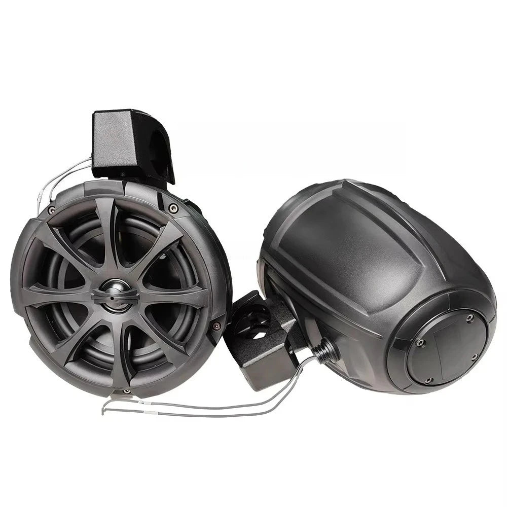 6.5 Inch Speaker for Marine,a Pair of  Boat Stereo, Yacht Audio Waterproof Boat Loudspeaker Plastic Passive Outdoor for Boat